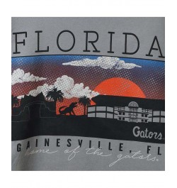 Men's Gray Florida Gators Comfort Colors Campus Scenery T-shirt $25.19 T-Shirts