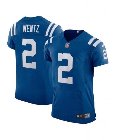 Men's Carson Wentz Royal Indianapolis Colts Vapor Elite Player Jersey $134.00 Jersey