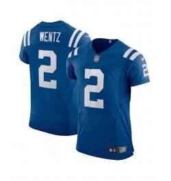 Men's Carson Wentz Royal Indianapolis Colts Vapor Elite Player Jersey $134.00 Jersey