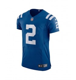 Men's Carson Wentz Royal Indianapolis Colts Vapor Elite Player Jersey $134.00 Jersey