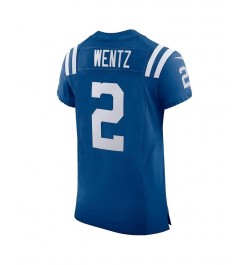 Men's Carson Wentz Royal Indianapolis Colts Vapor Elite Player Jersey $134.00 Jersey