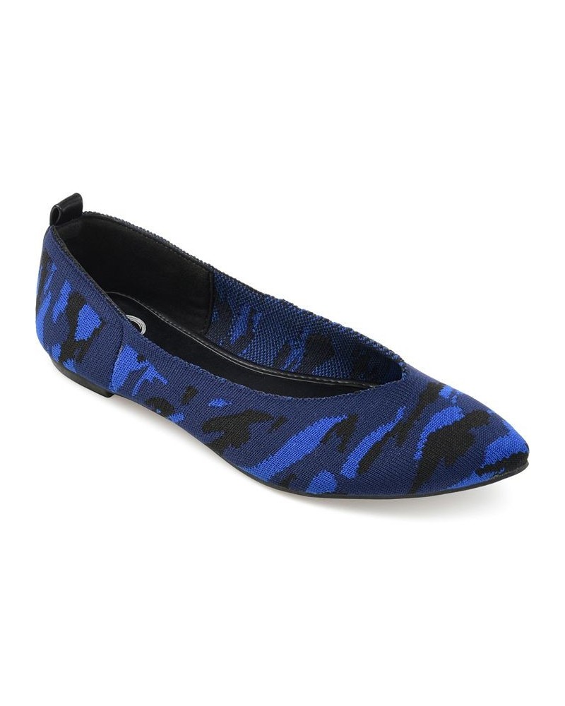 Women's Karise Soft Knit Flats PD03 $32.80 Shoes