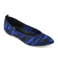 Women's Karise Soft Knit Flats PD03 $32.80 Shoes