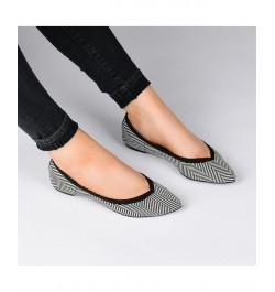 Women's Karise Soft Knit Flats PD03 $32.80 Shoes