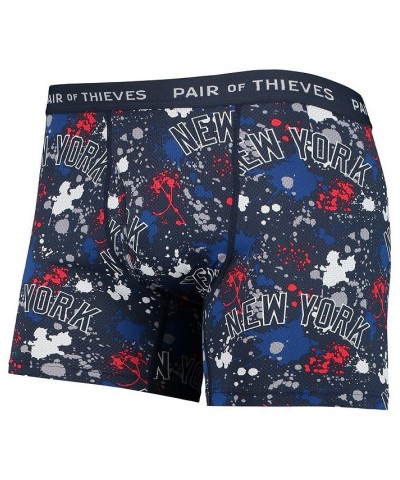 Men's Navy, Blue New York Yankees Super Fit 2-Pack Boxer Briefs Set $22.00 Underwear