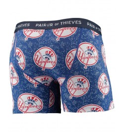 Men's Navy, Blue New York Yankees Super Fit 2-Pack Boxer Briefs Set $22.00 Underwear