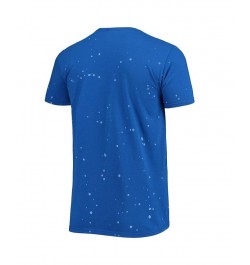 Men's Royal Tennessee State Tigers Bleach Splatter T-shirt $23.84 T-Shirts