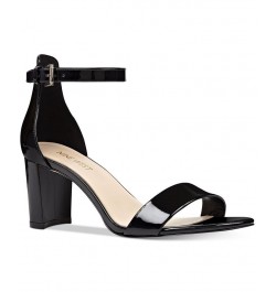 Women's Pruce Ankle Strap Block Heel Sandals PD01 $43.56 Shoes