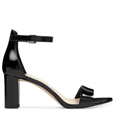 Women's Pruce Ankle Strap Block Heel Sandals PD01 $43.56 Shoes