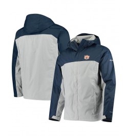 Men's Gray, Navy Auburn Tigers Glennaker Storm Full-Zip Jacket $40.79 Jackets