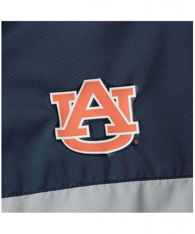 Men's Gray, Navy Auburn Tigers Glennaker Storm Full-Zip Jacket $40.79 Jackets