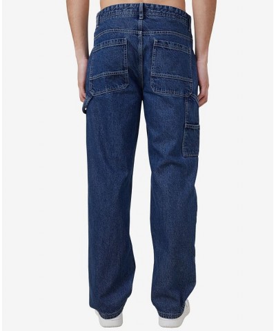 Men's Baggy Jeans Carpenter Blue $28.04 Jeans