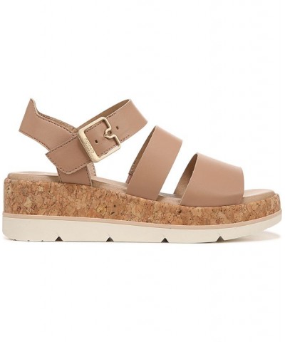 Women's Once Twice Platform Sandals PD05 $33.60 Shoes