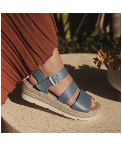 Women's Once Twice Platform Sandals PD05 $33.60 Shoes