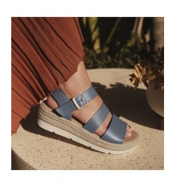 Women's Once Twice Platform Sandals PD05 $33.60 Shoes