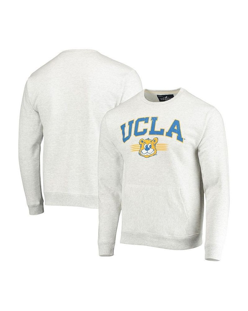 Men's Heathered Gray UCLA Bruins Upperclassman Pocket Pullover Sweatshirt $39.74 Sweatshirt