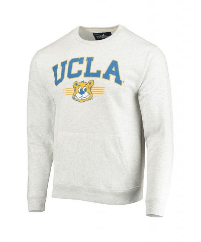 Men's Heathered Gray UCLA Bruins Upperclassman Pocket Pullover Sweatshirt $39.74 Sweatshirt