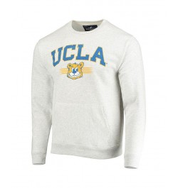 Men's Heathered Gray UCLA Bruins Upperclassman Pocket Pullover Sweatshirt $39.74 Sweatshirt