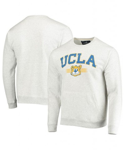 Men's Heathered Gray UCLA Bruins Upperclassman Pocket Pullover Sweatshirt $39.74 Sweatshirt