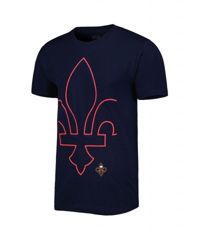 Men's and Women's Navy New Orleans Pelicans Element Logo Pop T-shirt $18.90 Tops