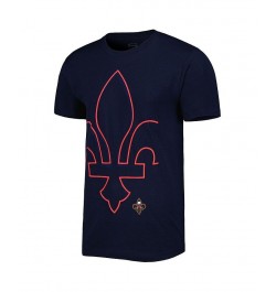 Men's and Women's Navy New Orleans Pelicans Element Logo Pop T-shirt $18.90 Tops