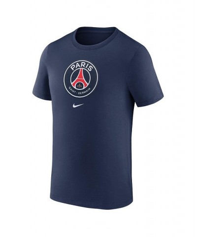 Men's Blue Paris Saint-Germain Crest T-shirt $19.20 T-Shirts