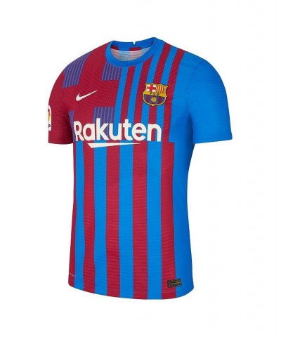 Men's Lionel Messi Blue Barcelona 2021/22 Home Authentic Player Jersey $59.20 Jersey