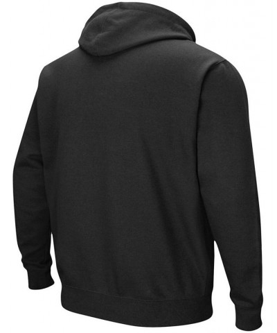 Men's Black Wisconsin Badgers Arch Logo 3.0 Pullover Hoodie $24.00 Sweatshirt