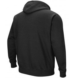 Men's Black Wisconsin Badgers Arch Logo 3.0 Pullover Hoodie $24.00 Sweatshirt