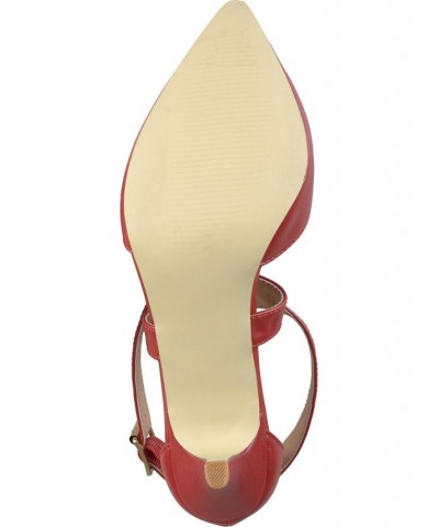 Women's Riva Crisscross Heels White $36.90 Shoes