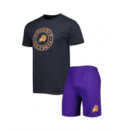 Men's Purple, Black Phoenix Suns T-shirt and Shorts Sleep Set $32.39 Pajama