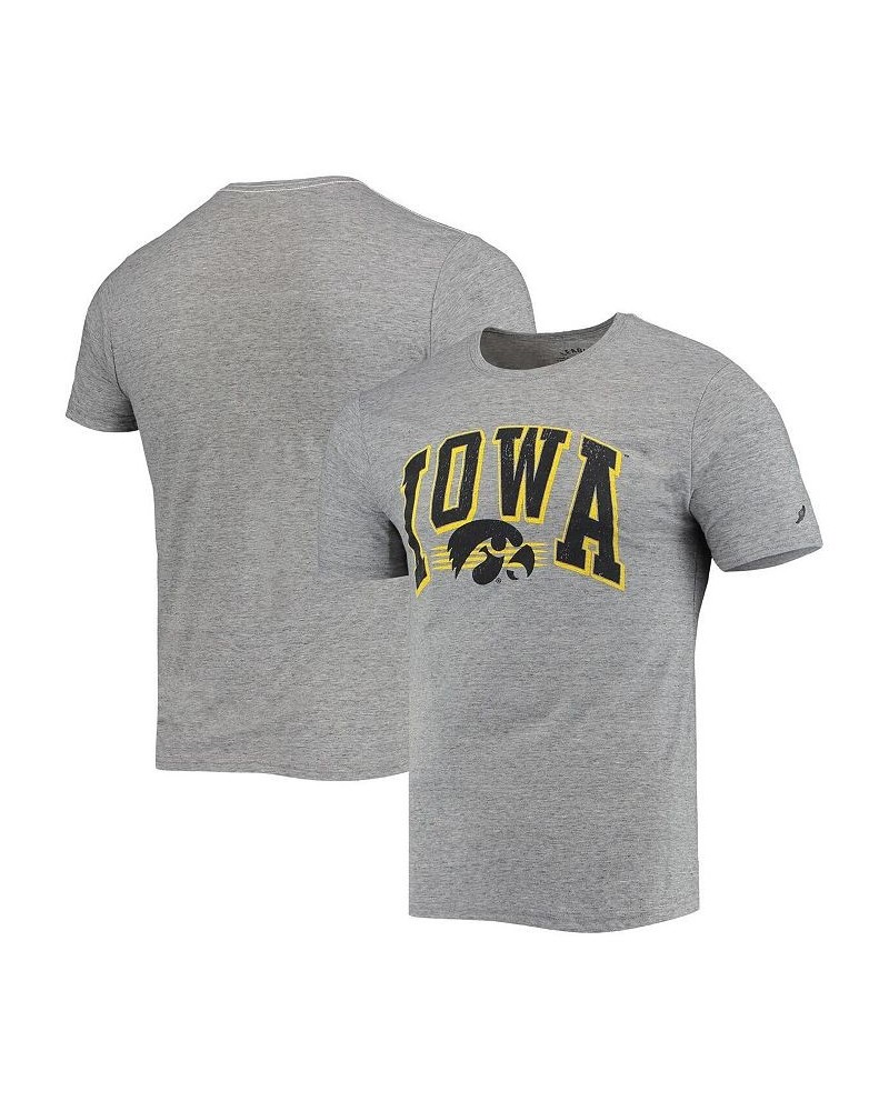 Men's Heathered Gray Iowa Hawkeyes Upperclassman Reclaim Recycled Jersey T-shirt $21.60 T-Shirts