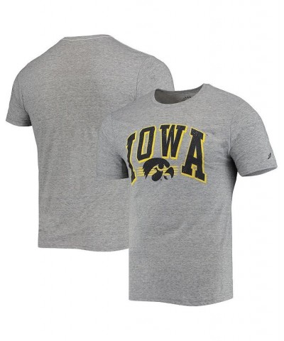 Men's Heathered Gray Iowa Hawkeyes Upperclassman Reclaim Recycled Jersey T-shirt $21.60 T-Shirts