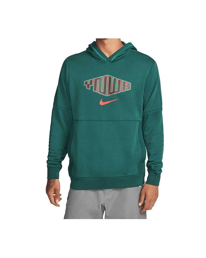 Men's Teal Liverpool Travel Fleece Pullover Hoodie $47.00 Sweatshirt