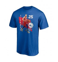 Men's Ben Simmons Royal Philadelphia 76ers Pick Roll T-shirt $17.67 T-Shirts