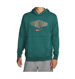 Men's Teal Liverpool Travel Fleece Pullover Hoodie $47.00 Sweatshirt