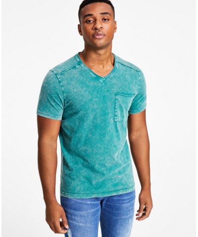 I.N.C. International Concepts Men's Acid Frayed V-Neck T-Shirt PD02 $11.39 T-Shirts