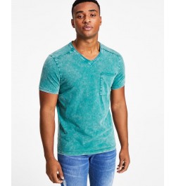 I.N.C. International Concepts Men's Acid Frayed V-Neck T-Shirt PD02 $11.39 T-Shirts