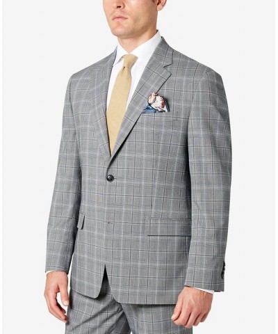 Men's Classic-Fit Patterned Suit Jacket PD01 $42.55 Suits