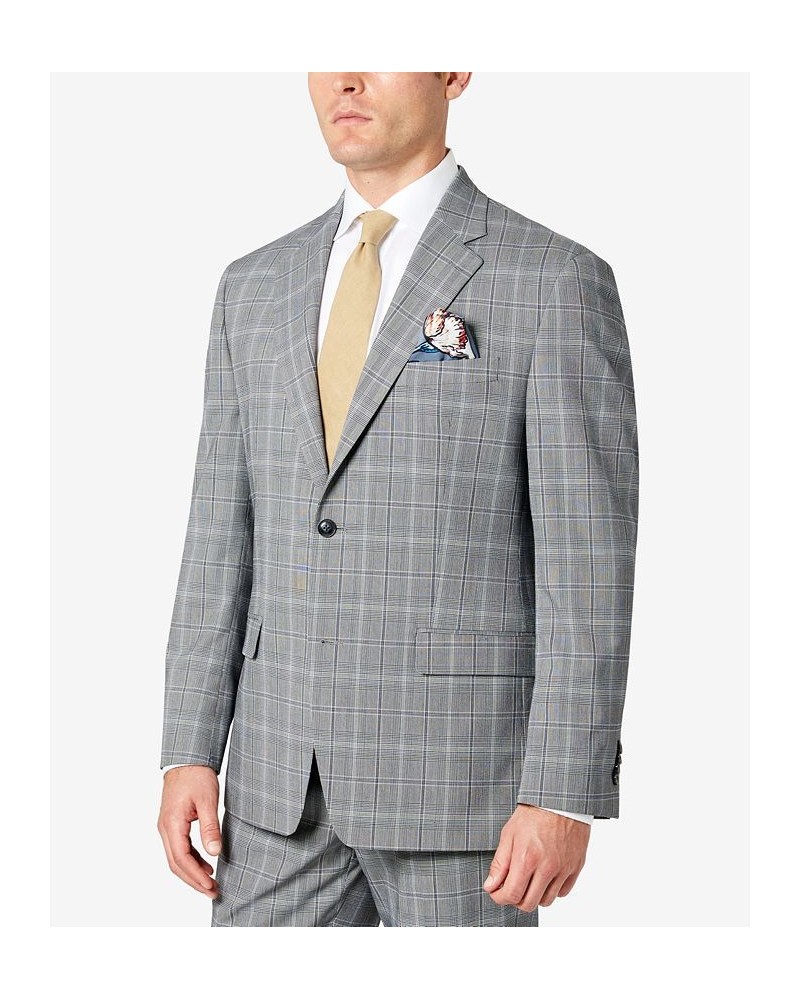 Men's Classic-Fit Patterned Suit Jacket PD01 $42.55 Suits