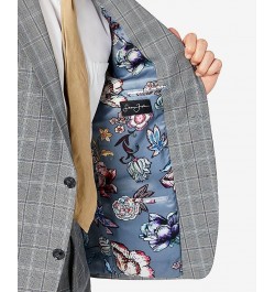 Men's Classic-Fit Patterned Suit Jacket PD01 $42.55 Suits