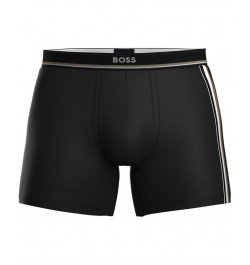 HUGO Men's Relax Logo Waistband Boxer Briefs Black $22.80 Underwear