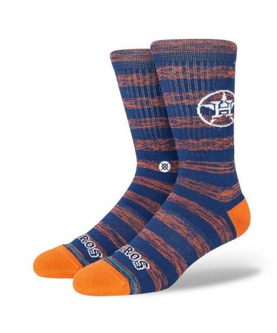 Men's Houston Astros Twist Logo Crew Socks $14.03 Socks