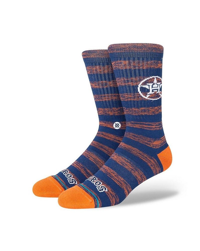 Men's Houston Astros Twist Logo Crew Socks $14.03 Socks