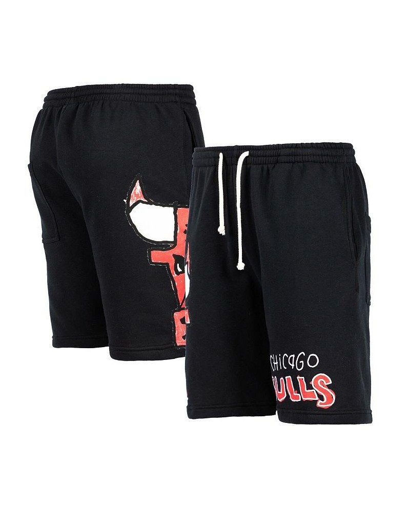 Men's Black Chicago Bulls Shorts $31.61 Shorts