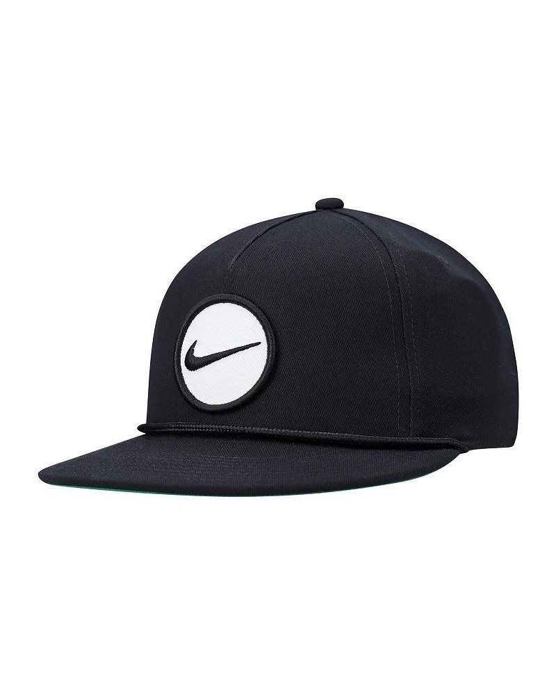 Men's Black True Retro72 Performance Snapback Hat $29.39 Hats