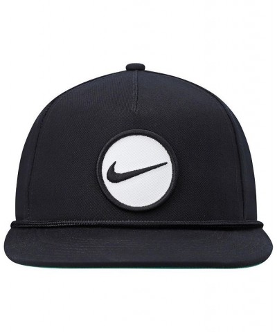 Men's Black True Retro72 Performance Snapback Hat $29.39 Hats