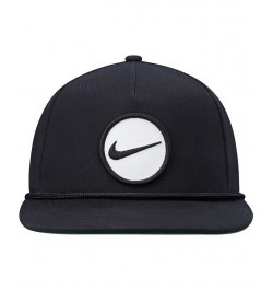 Men's Black True Retro72 Performance Snapback Hat $29.39 Hats