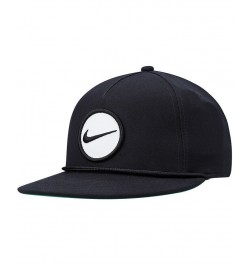 Men's Black True Retro72 Performance Snapback Hat $29.39 Hats