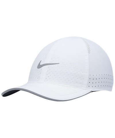 Men's Black Featherlight Adjustable Performance Hat White $17.59 Hats